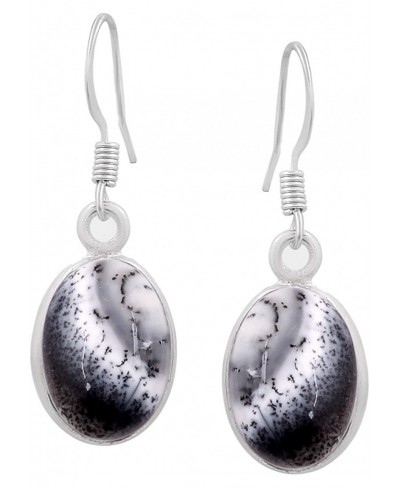 Natural Oval Shape Citrine Tear Drop Dangle Earrings 925 Silver Plated Handmade Jewelry For Women $14.13 Drop & Dangle