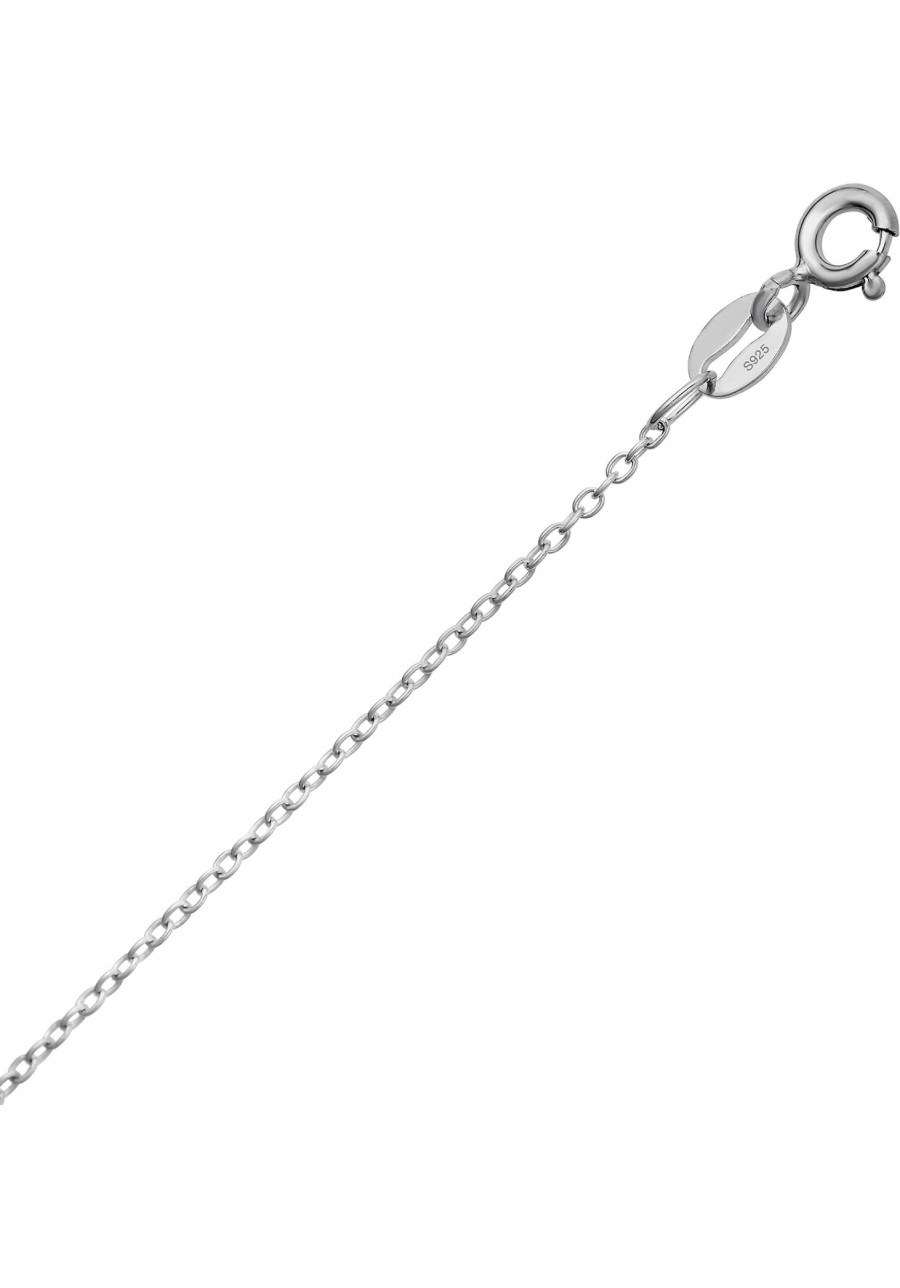 Sterling Silver 1.2mm Cable Chain (16 18 or 20 inch) (20) $8.96 Chains