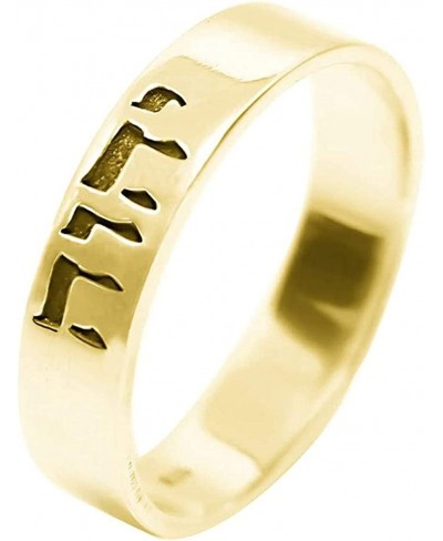 Personalized Hebrew Name Ring Customized Band Jewelry Custom with Any Name $37.43 Bands