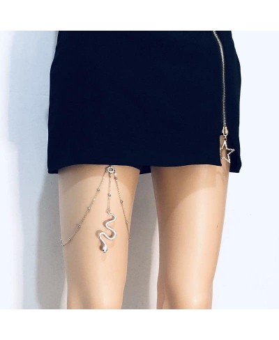 Snake Leg Chains for Women Body Chain Party Nightclub Beach Jewelry Accessories for Women Boho Snake Sexy Thigh Chain Fashion...