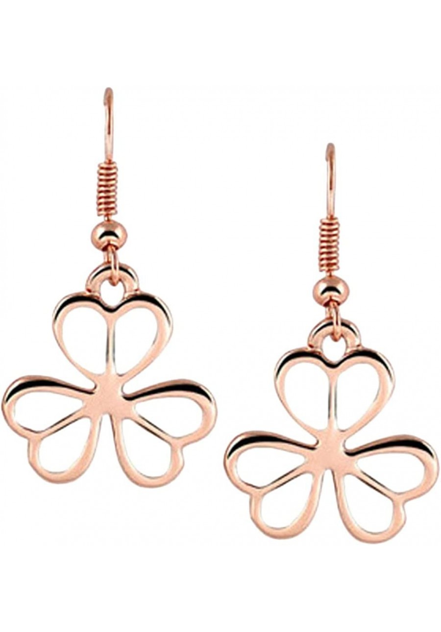 Women Hook Earrings Dangle Drop Clover Elegant Vintage Bohemian Girls Jewelry $5.38 Drop & Dangle