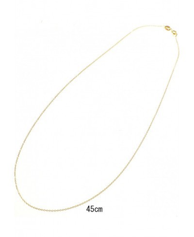 18k Gold-Flashed Sterling Silver 1.3mm Fine Cable Nickel Free Chain Necklace Italy 18 $12.75 Chains