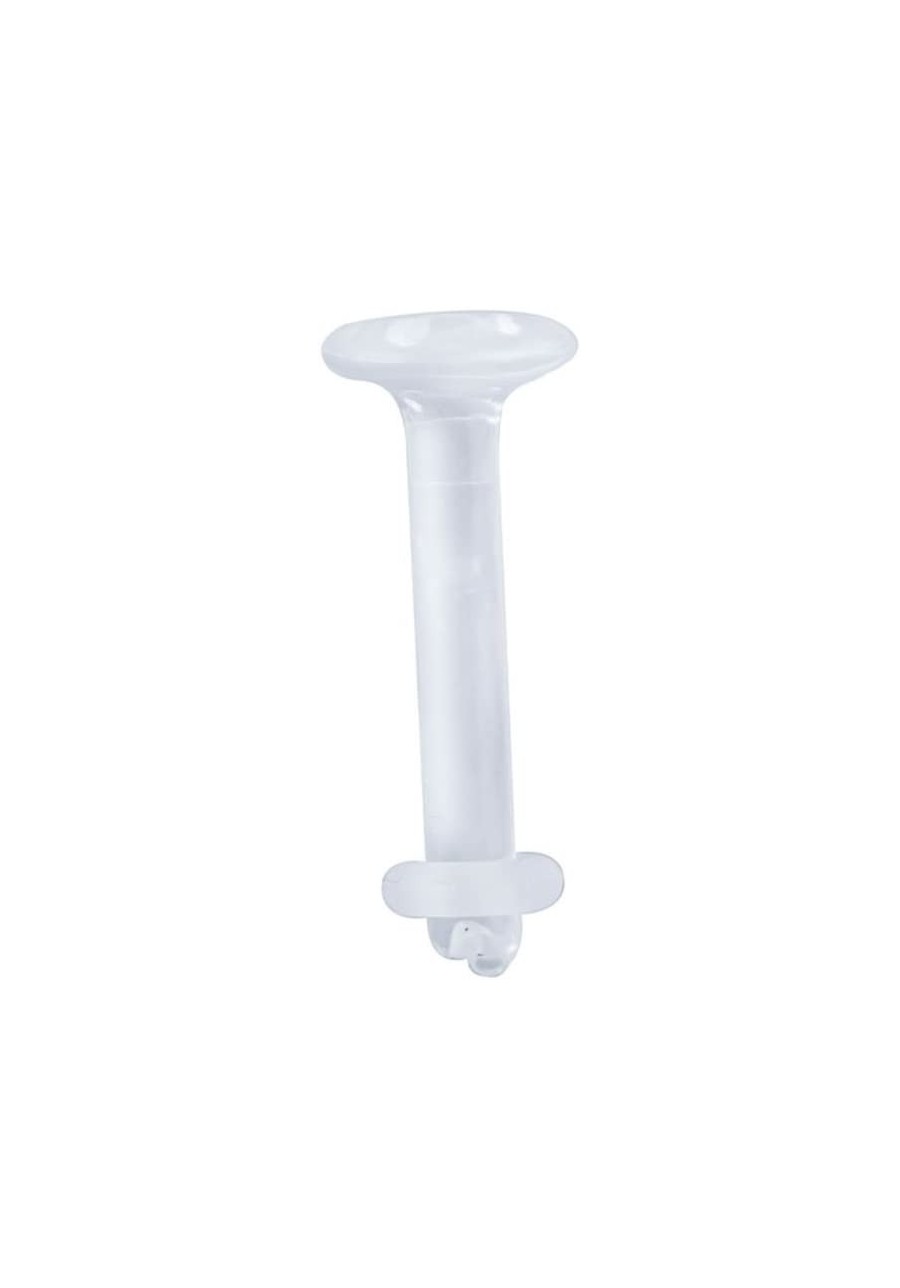 8ga OR 10ga Clear Acrylic Retainer with O-Ring Perfect for Any Body Part - TGC10 (8 Gauge) $9.10 Piercing Jewelry