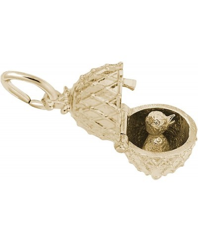 Easter Egg Charm Pendant Available in Gold or Sterling Silver $42.52 Pendants & Coins