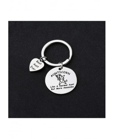 Best Aunt Ever Keychain Auntie Jewelry Aunticorn Like A Normal Aunt Keychain Aunt Birthday Gifts from Niece Nephew $10.24 Pen...