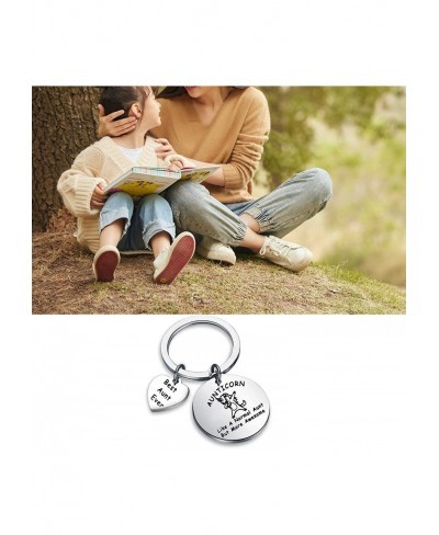 Best Aunt Ever Keychain Auntie Jewelry Aunticorn Like A Normal Aunt Keychain Aunt Birthday Gifts from Niece Nephew $10.24 Pen...