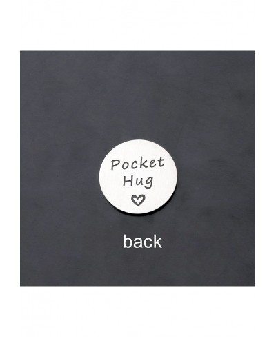 Pocket Hug Token Gift Thinking of you Gift Couple Jewelry Quarantine Gifts $18.75 Pendants & Coins