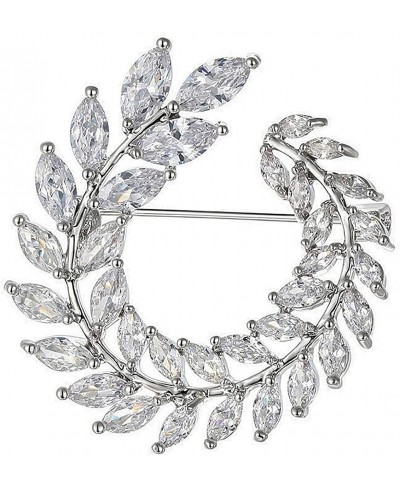 Bouquet Brooches Flower Shape Brooches & Pins Shiny Synthesis Cubic Zirconia Brooches $13.41 Brooches & Pins