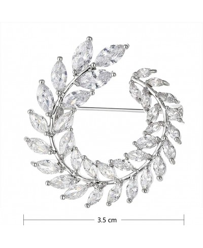 Bouquet Brooches Flower Shape Brooches & Pins Shiny Synthesis Cubic Zirconia Brooches $13.41 Brooches & Pins