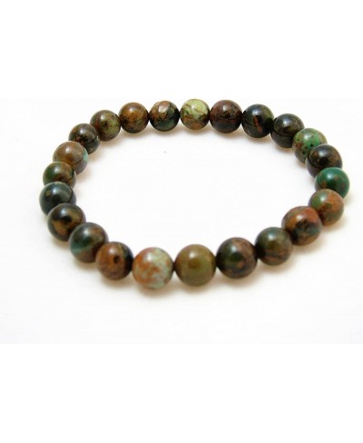 African Green Opal 8mm Beads Bracelet Natural Crystal Healing Prayer Meditation $16.11 Stretch