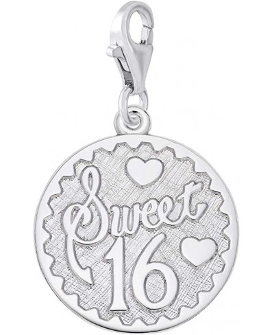 Sweet 16 Charm with Lobster Clasp $29.95 Charms & Charm Bracelets