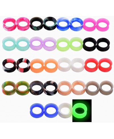 Silicone Ear Gauges Plugs Stretching Kit Flesh Tunnels Expander … $13.77 Piercing Jewelry