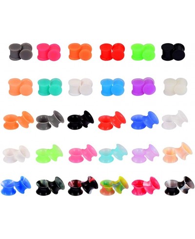 Silicone Ear Gauges Plugs Stretching Kit Flesh Tunnels Expander … $13.77 Piercing Jewelry