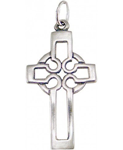 Sterling Silver Celtic Cross Charm $25.52 Pendants & Coins