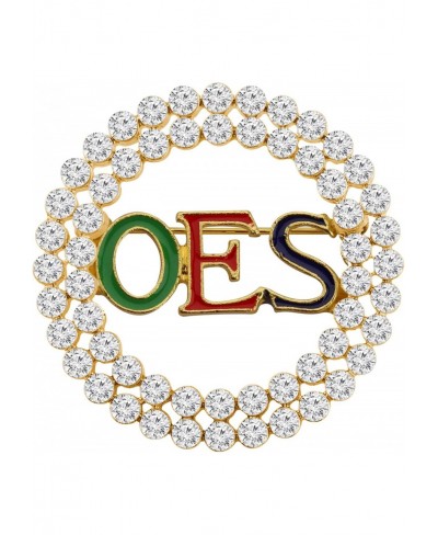 OES Jewelry OES Zircon Beads Brooch Pin OES Sorority Jewelry Sorority Gifts $17.86 Brooches & Pins