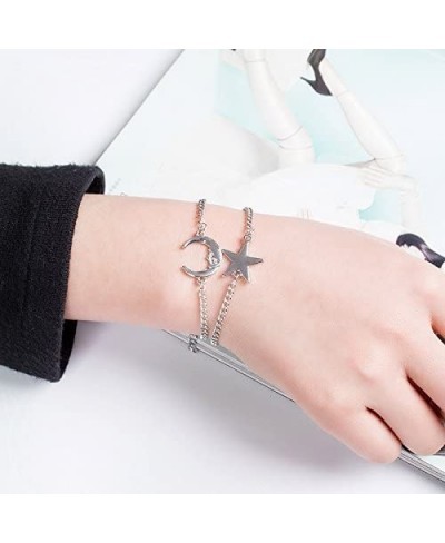 tars and Moon Bracelets Stars and Moon Jewelry for Women $12.89 Link