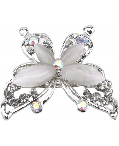 Butterfly Brooch Pins Elegant Rhinestone Brooches Women Corsage Scarf Shawl Clothing Accessories $8.45 Brooches & Pins