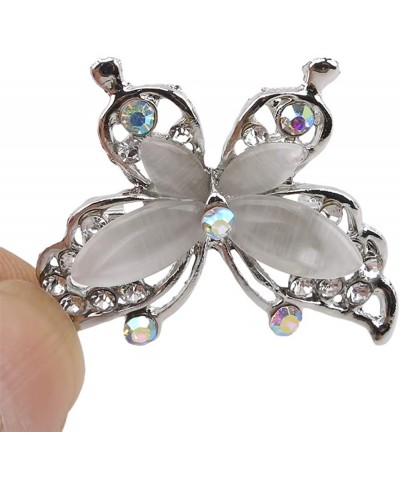 Butterfly Brooch Pins Elegant Rhinestone Brooches Women Corsage Scarf Shawl Clothing Accessories $8.45 Brooches & Pins