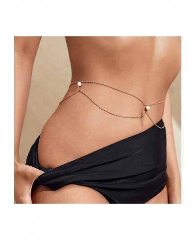 8 Pcs Waist Chains for Women Adjustable Multi-Layer Gold Chain Belt Minimalist Beach Bikini Body Chain Sexy Belly Chain Jewel...