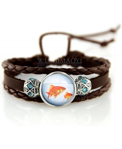 Goldfish Bracelet Goldfishes Bracelet Goldfish Bowl Jewelry Customize Your Own Style $10.02 Charms & Charm Bracelets