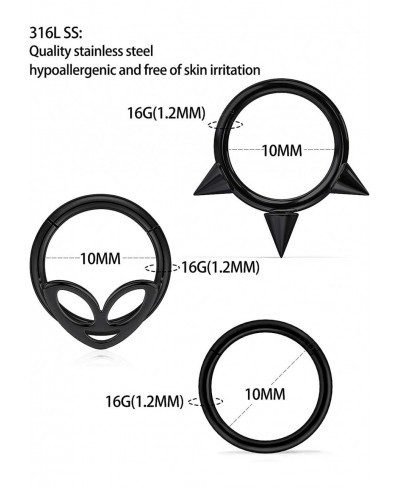 Septum Rings Septum Jewelry Daith Piercing Jewelry Septum Ring Septum Jewelry 16g Septum 16g Septum Ring Septum Rings 16g Dai...