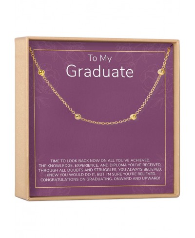 Graduation Bracelet - Heartfelt Card & Jewelry Gift for College High School Elementary School Kindergarten Institution Senior...