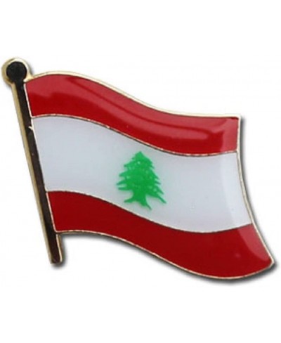 Lebanon Country Flag Small Metal Lapel Pin Badge 3/4 X 3/4 Inches New $8.47 Brooches & Pins