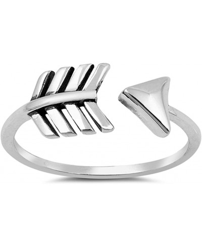 Open Arrow Cupid Love Cute Promise Ring New .925 Sterling Silver Band Sizes 3-12 $15.79 Bands