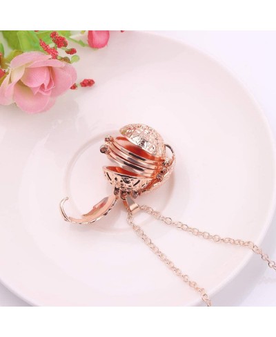 Expanding Magic 4 Photo Pendant Memory Floating Photo Locket Necklace Angel Wings Flash Box Album Necklaces for Women Men $15...