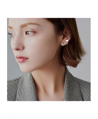 Women Love Stud Earrings Women's Simple Personality Spring Stud Earrings Temperament Love Earrings for Womens Girls Jewelry G...