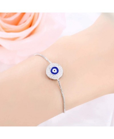 Adjustable Cubic Zirconia Cute Slider Evil Eyebutterfly Bracelet For Women Cross Bracelet Ladies Jewelry Butterfly Bracelet F...