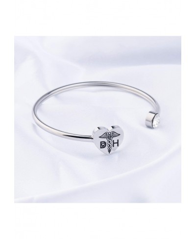 Dental Hygienist Bracelet Dentist Gifts Dental Graduation Gifts Medical Caduceus Dentist Jewelry Gifts $15.67 Bangle