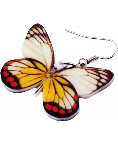 Drop Dangle Big Pieridae Butterfly Earrings Fashion Insect Jewelry For Women Girls KIDS $9.49 Drop & Dangle