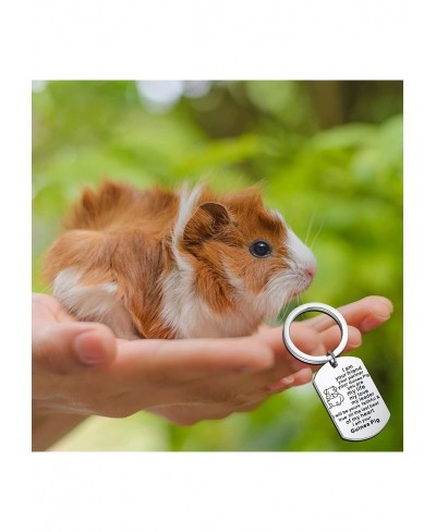 Guinea Pig Lover Gifts I am your friend your partner your Guinea Pig keychain Guinea Pig owner Animal Jewelry gifts $14.16 Pe...