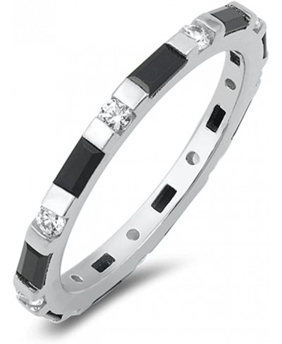 Sterling Silver Eternity Ring $18.70 Bands