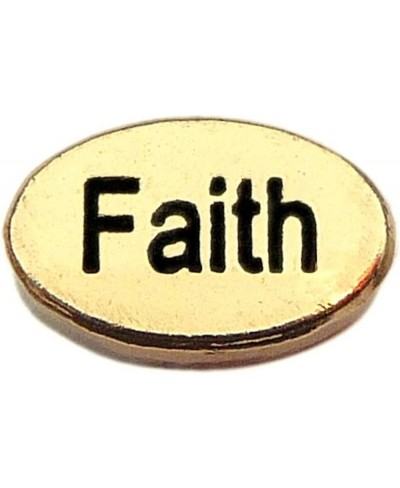 Faith Floating Locket Charm $19.73 Charms & Charm Bracelets