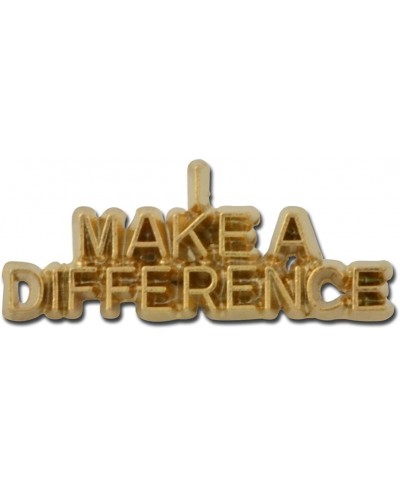 I Make a Difference Lapel Pin - Show Your Appreciation or Award Volunteer Work Great Award Pins for Students Employee pins Mo...