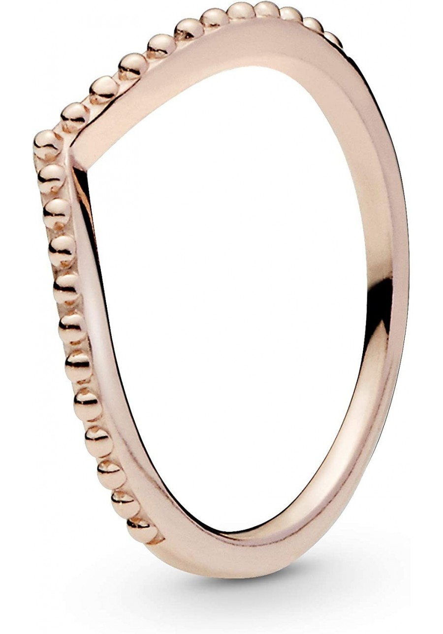 Wishbone Rose Ring $29.32 Stacking