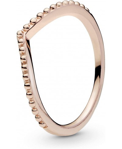 Wishbone Rose Ring $29.32 Stacking