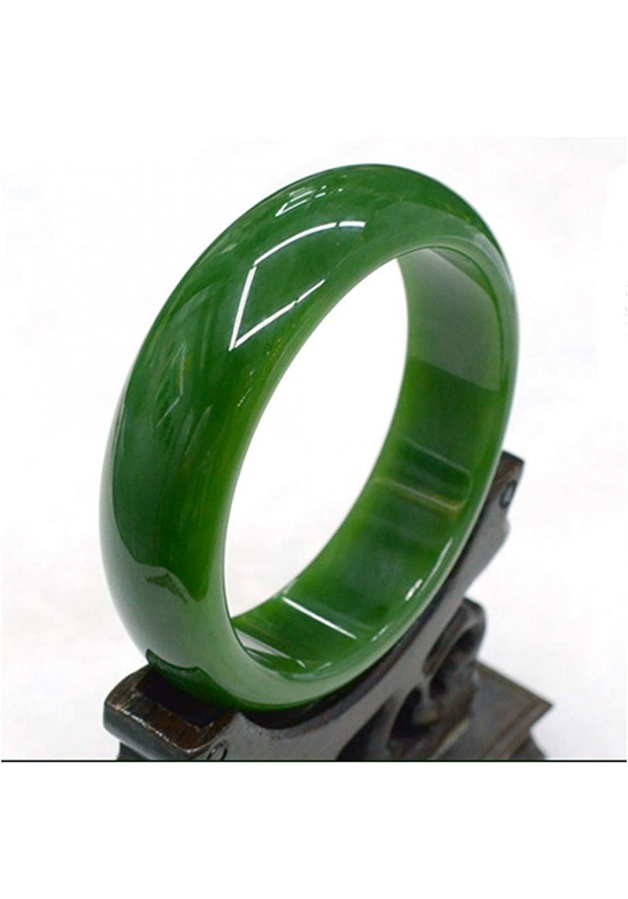 Jade Jewelry Green Jade Bracelet Natural Real Jadeite Bangle Gemstone Bracelets for Women $26.16 Bangle