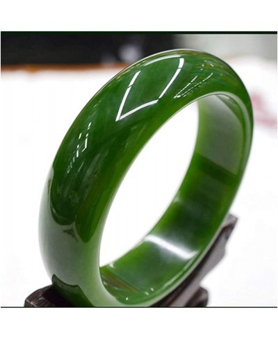 Jade Jewelry Green Jade Bracelet Natural Real Jadeite Bangle Gemstone Bracelets for Women $26.16 Bangle