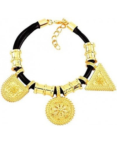 Ethiopian Jewelry Gold Color Rope Sets for African /Ethiopia /Eritrean Women Wedding Jewelry Sets $15.05 Jewelry Sets