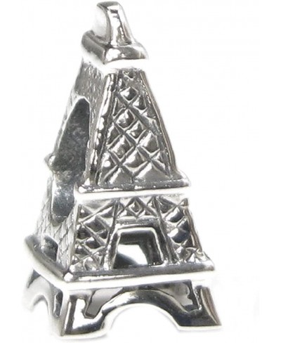 Sterling Silver Paris Eiffel Tower European Style Bead Charm $16.89 Charms & Charm Bracelets