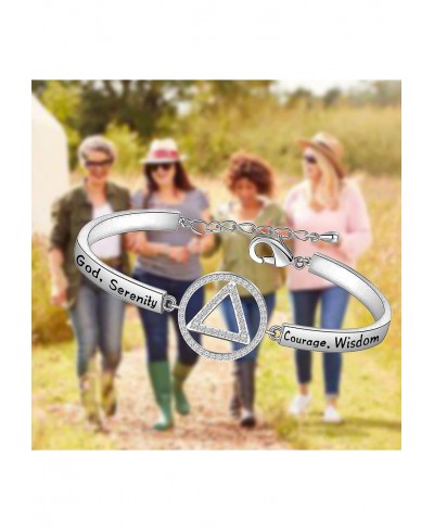 Narcotics Anonymous Bracelet NA Sobriety Gift Serenity Prayer Bracelet Narcotics Anonymous Birthday Gift NA Bracelet New Begi...