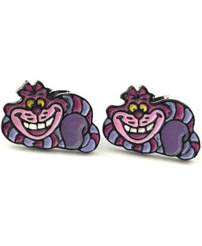 Fandom Bazaar TV Movies Show Original Design Quality Anime Cartoon Alice Wonderlan Cheshire Cat Stud Earrings Gifts for woman...