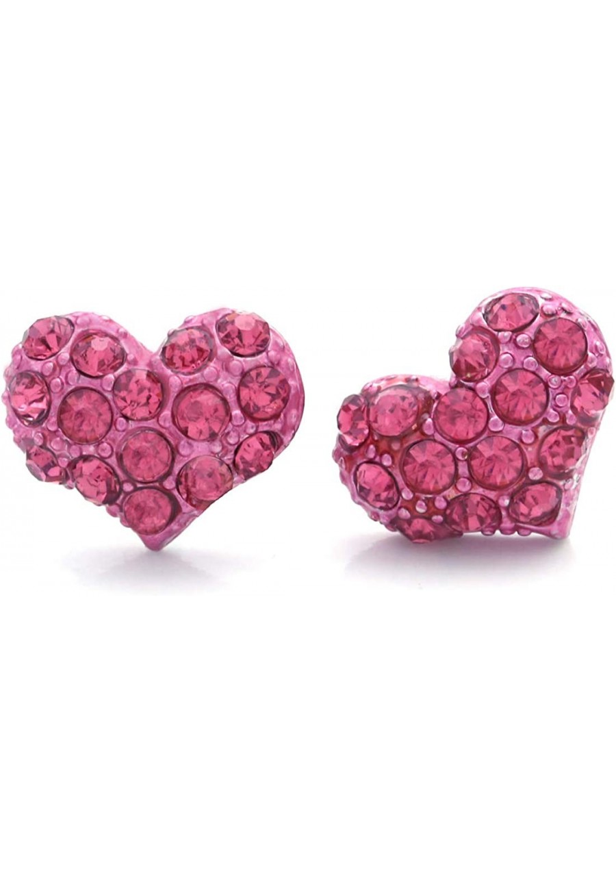 Valentines Day Gift Red Heart Earrings Stud Post Gift for Mom Women $9.91 Stud