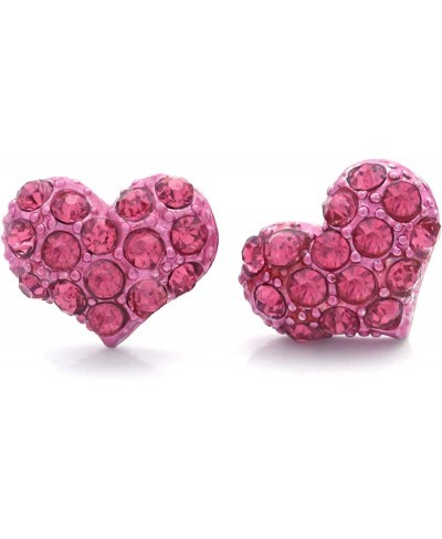 Valentines Day Gift Red Heart Earrings Stud Post Gift for Mom Women $9.91 Stud