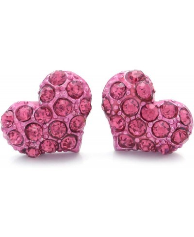 Valentines Day Gift Red Heart Earrings Stud Post Gift for Mom Women $9.91 Stud