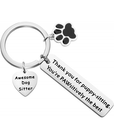 Dog Walker Gift Dog Sitter Thank You Gift Dog Sitter Keychain $12.02 Pendants & Coins