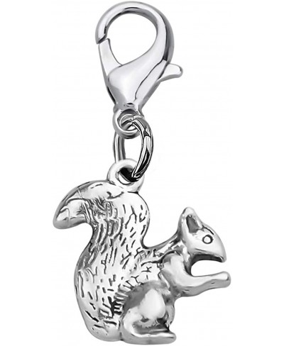 Squirrel Lover Gift Squirrel Zipper Pull Squirrel Jewelry Animal Lover Gift for Best Friend $10.13 Pendants & Coins